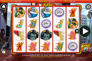 The Flash Mobile Slot Reels