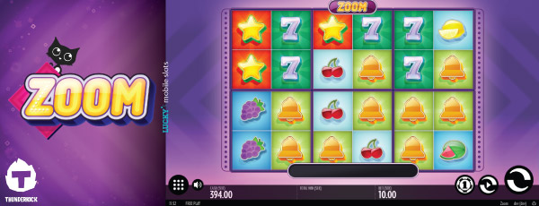 Thunderkick ZOOM Mobile Slot On iPad