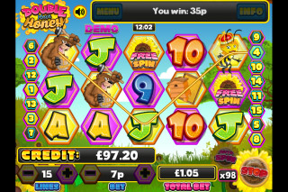 Double Your Honey Mobile Slot Reels