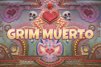 Grim Muerto Mobile Slot Logo