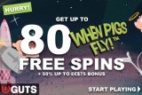 Hurry! Get Your Guts Free Spins Bonus This Weekend