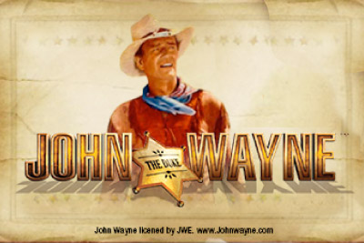 John Wayne Mobile Slot Logo