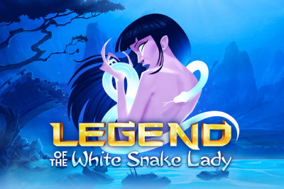 Legend Of The White Snake Lady Mobile Slot Logo