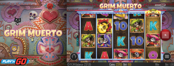 Play'n GO Grim Muerto Slot Machine