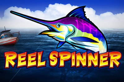 Reel Spinner Mobile Slot Logo