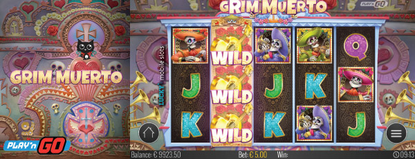 New Play'n GO Grim Muerto Slot Stacked Wilds