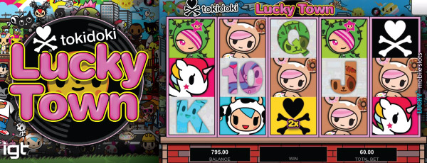 Tokidoki Lucky Town Mobile Slot Preview