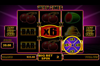 Wild Times Mobile Slot Multiplier