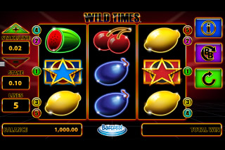 Wild Times Mobile Slot Reels