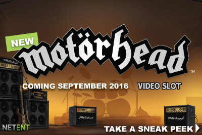 New NetEnt Motorhead Video Slot Coming September 2016