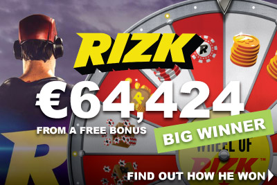 Player Wins Big On Free Casino Bonus At Rizk Casino