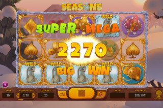 Seasons Mobile Slot Winter