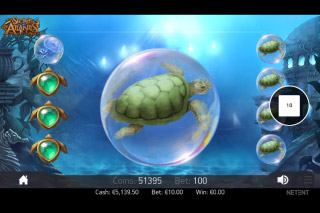 Secrets of Atlantis Mobile Slot Colossal Symbols