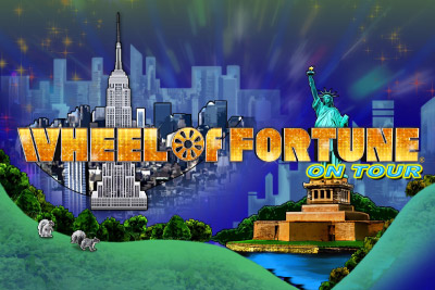 Wheel of Fortune on Tour Mobile Slot Logo