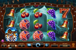 Wicked Circus Mobile Slot Reels