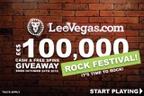 Win Cash & Free Spins In LeoVegas Casino Rock Festival