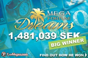 NetEnt Mega Fortune Dreams Casino Jackpot Win