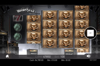 Motorhead Mobile Slot Bomber Feature