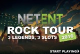NetEnt Rock Tour, 3 Legends, 3 Video Slots