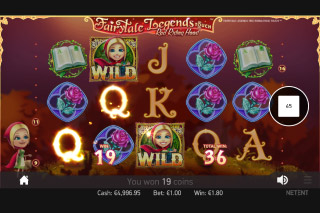 Fairytale Legends Red Riding Hood Mobile Slot Reels