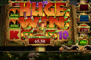 Jungle Jackpots Mobile Slot Locking Wilds Win