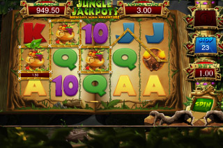 Jungle Jackpots Mobile Slot Reels