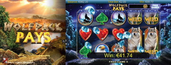 NextGen Wolf Pack Pays iPad Slot Machine