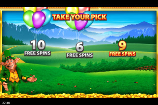 Rainbow Riches Reels of Gold Mobile Slot Pick Me Bonus