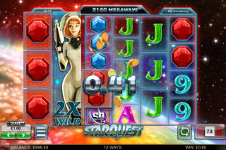 Star Quest Mobile Slot Wild Reels
