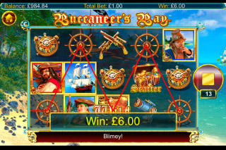 Buccaneers Bay Slot Wild Win