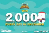 Casumo Casino Reel Races Win £€2,000 Every Day In December