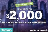 Get Casumo Free Spins, Play New Slot Games & Win Reel Races