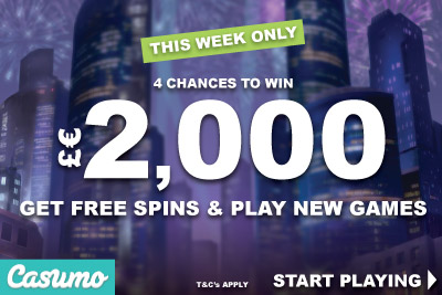 Get Casumo Free Spins, Play New Slot Games & Win Reel Races