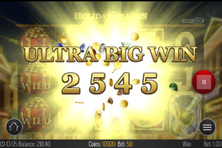 Holiday Season Mobile Slot Ultra Big Win