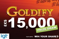 IGT Goldify £€$15,000 Real Money Prize Draw