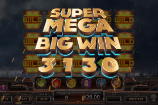 Super Heroes Mobile Slot Mega Win