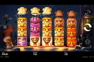 Turning Totems Mobile Slot Bonus Game