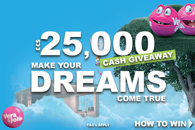 How To Win Vera&John Casino Dream Week Cash Prizes