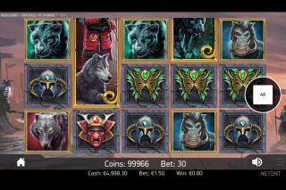 Warlords Crystals Of Power Mobile Slot Game Reels