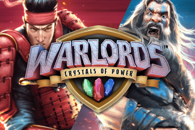 Warlords Crystals Of Power Mobile Slot Logo