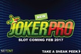 New NetEnt Joker Pro Mobile Slot Coming February 2017