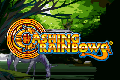 Cashing Rainbows Mobile Slot Logo