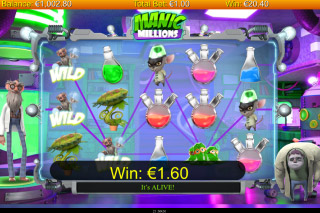 Manic Millions Mobile Slot Free Spins