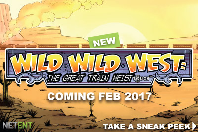 New Net Entertainment Wild Wild West Slot Coming In Feb 2017