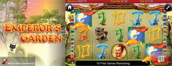 NextGen Emperor's Garden Slot On Mobile