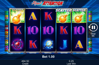 Reel Attraction Mobile Slot Scatters
