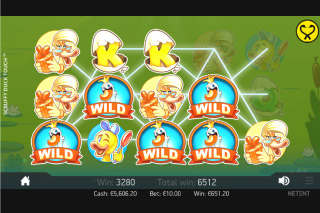 Scruffy Duck Mobile Slot Wilds
