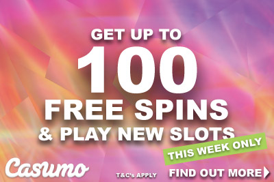 Get Casumo Free Spins & Play New Mobile Slots This Week Only