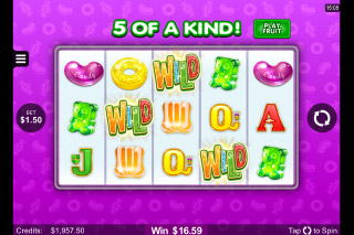 Fruit vs Candy Mobile Slot Candy Game