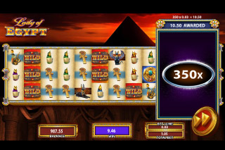 Lady of Egypt Mobile Slot 10th Reel Jackpot
